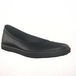 ECCO Leather Ballet Flat Black Danish Design Barentz Women’s Size 10 10.5 EU 41